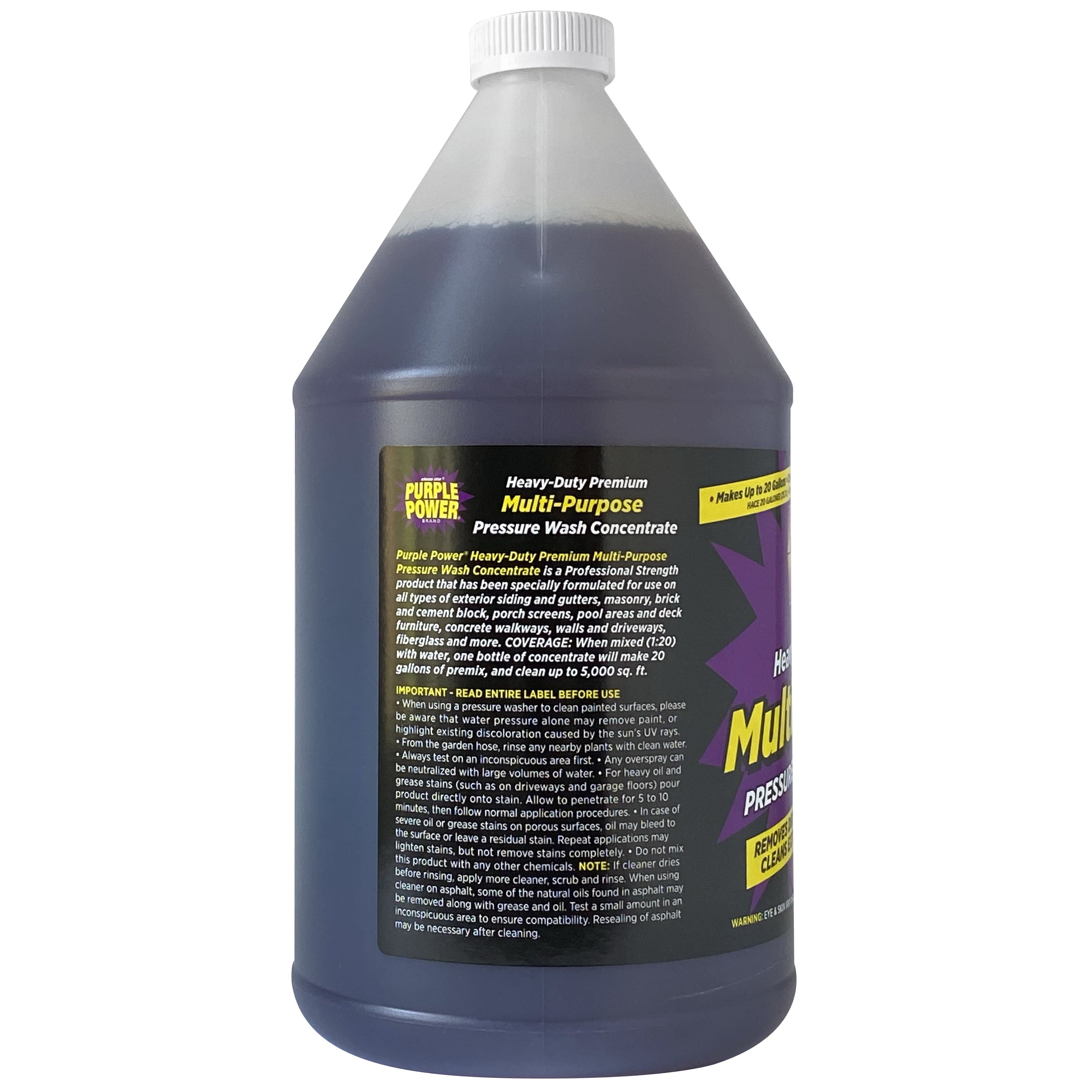 Heavy-Duty Premium Multi-Purpose Pressure Wash, 1 Gallon